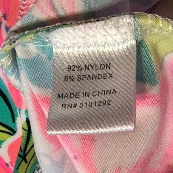 Lulu B Colorful Tank Top Sz Small Blouse Hole In One Golf Travel 19th Hole UPF - Picture 9 of 10
